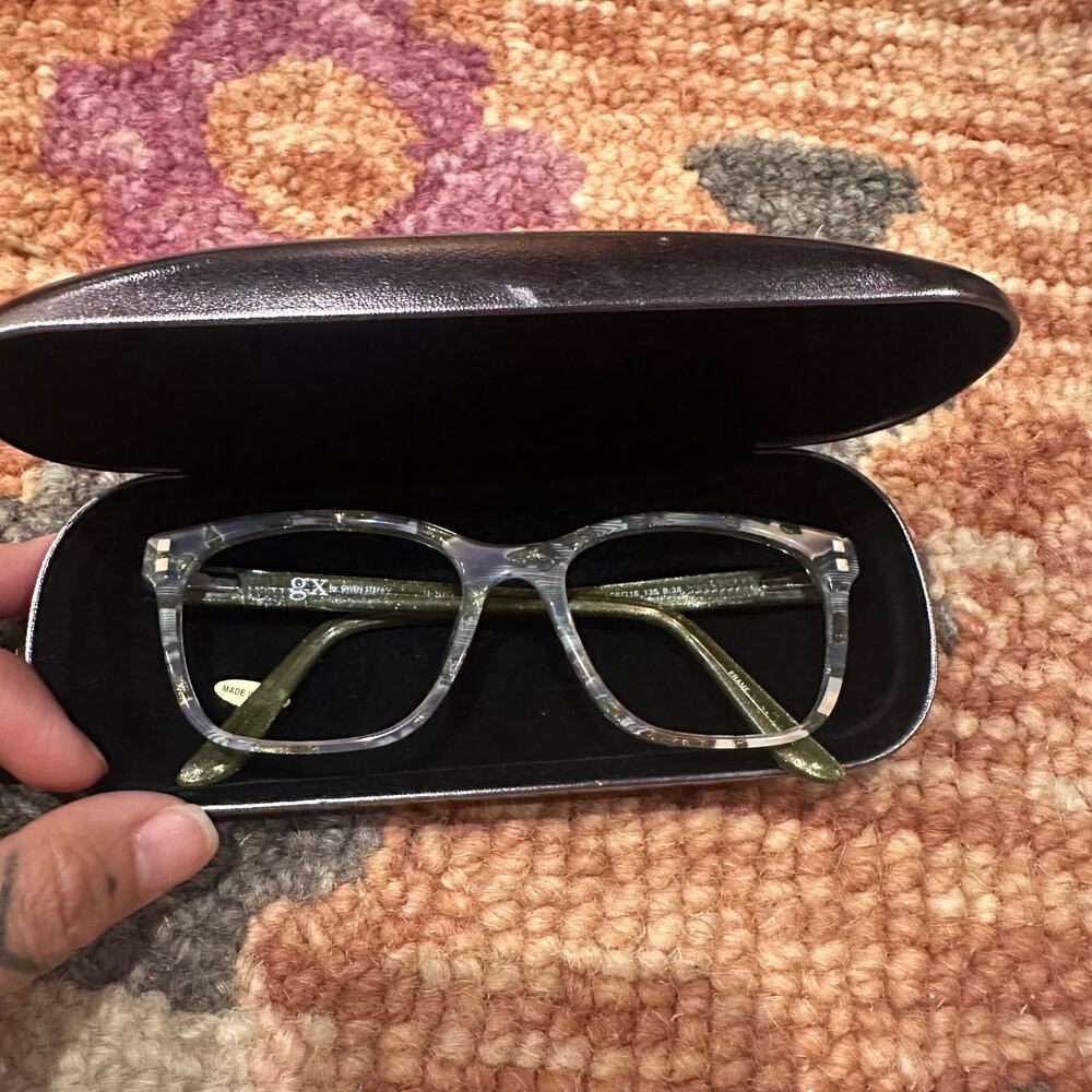 GX by Gwen Stefani GX819 Kids Eyeglass Frames Teal 50-16-135 w/ Case